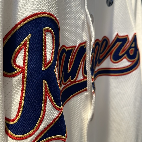 Max Scherzer Texas Rangers Nike 2024 Gold Collection Elite Player Jersey – White - Picture 5 of 7